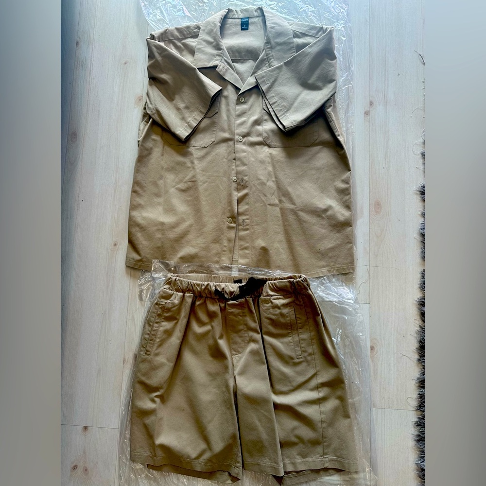 Matching set. Medium top. Medium shorts. Only worn once and just dry cleaned.